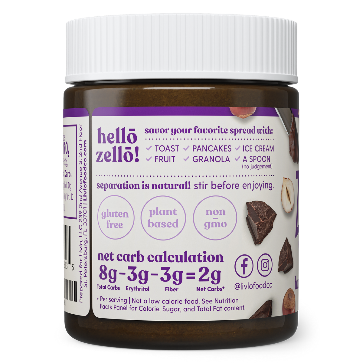Zellō - Chocolate Hazelnut Spread