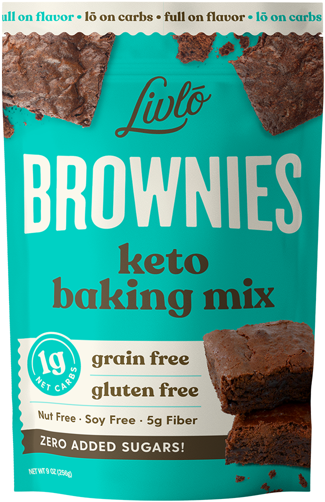 Brownies keto backing mix